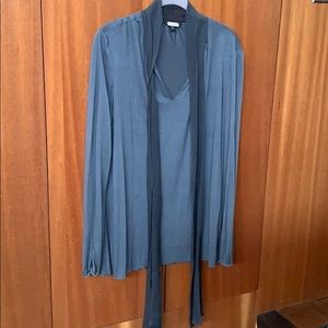 Rozae Nichols Tie Neck Blouse